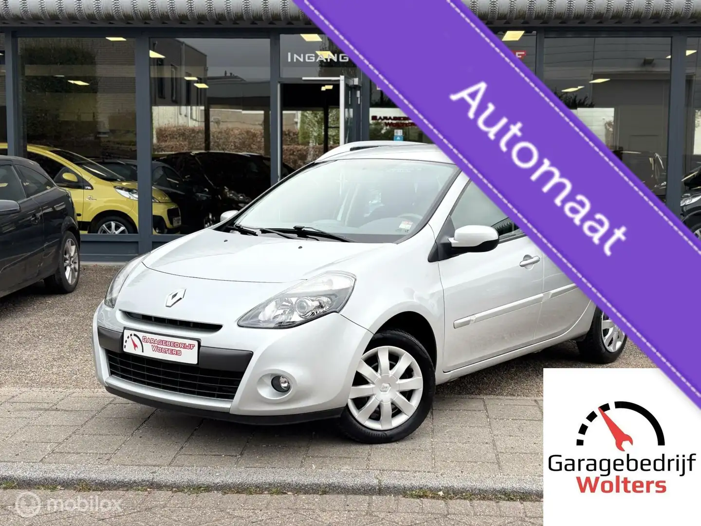 Renault Clio Estate 1.2-16V Expression automaat airco nw apk Zilver - 1