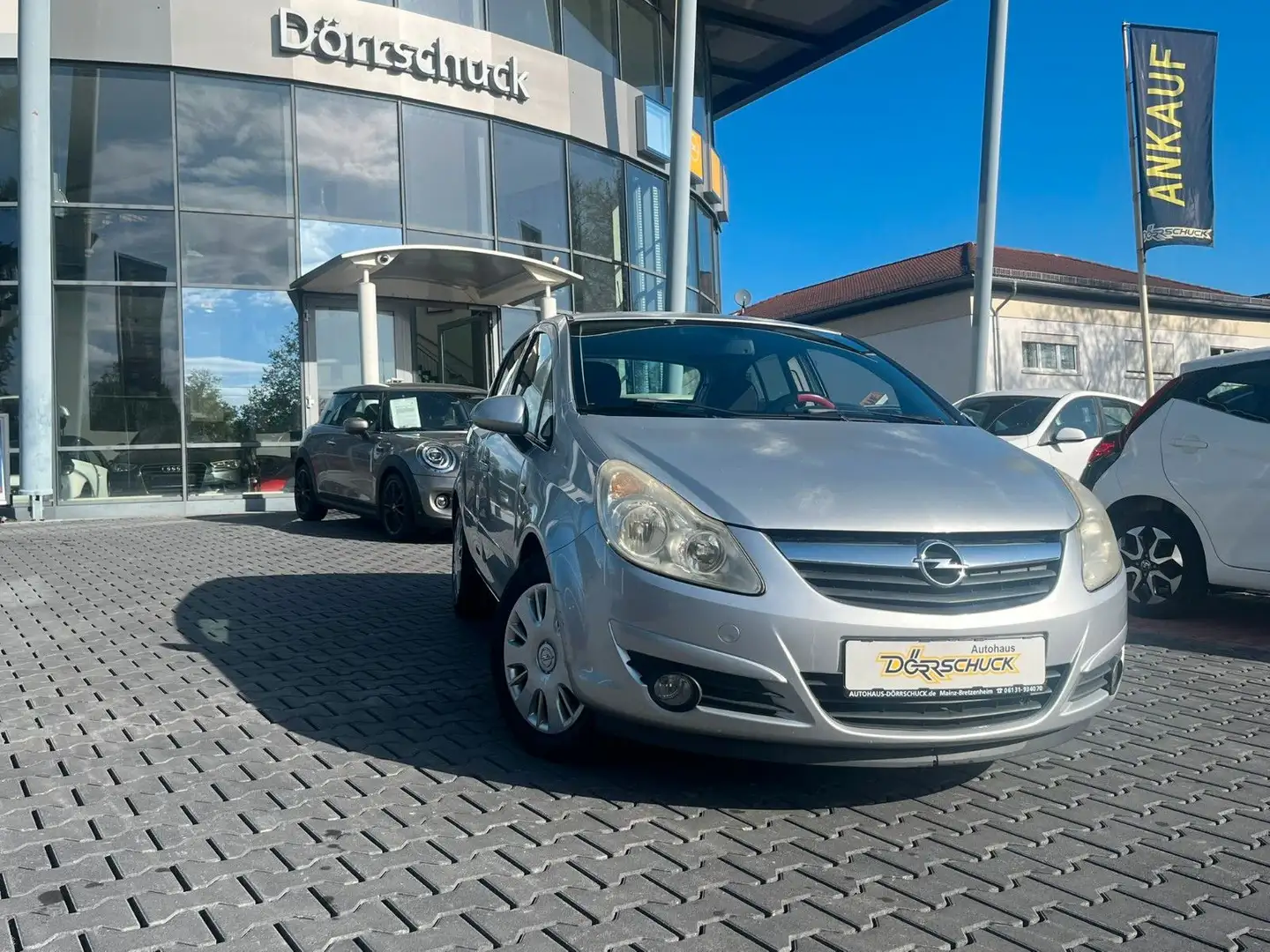 Opel Corsa D CATCH ME Klima. City-Flitzer TÜV 10/25 Gümüş rengi - 2