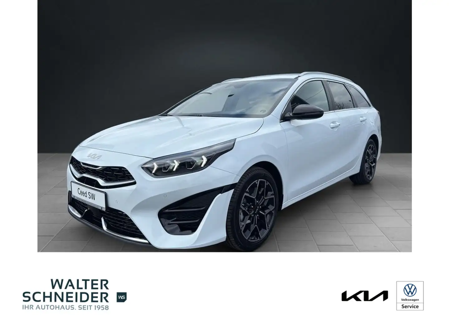 Kia Ceed SW / cee'd SW CEED SW 1.5T 140 DCT7 GT-Line TEC Weiß - 1