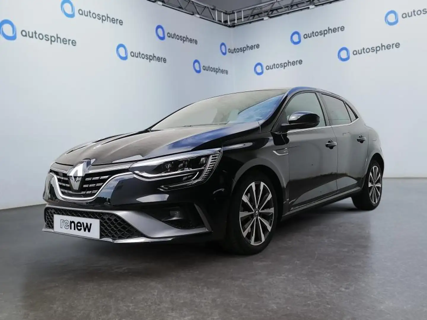 Renault Megane R.S. Line*PHEV 160cv*Boite auto*GPS*Caméra*Carpla Noir - 1