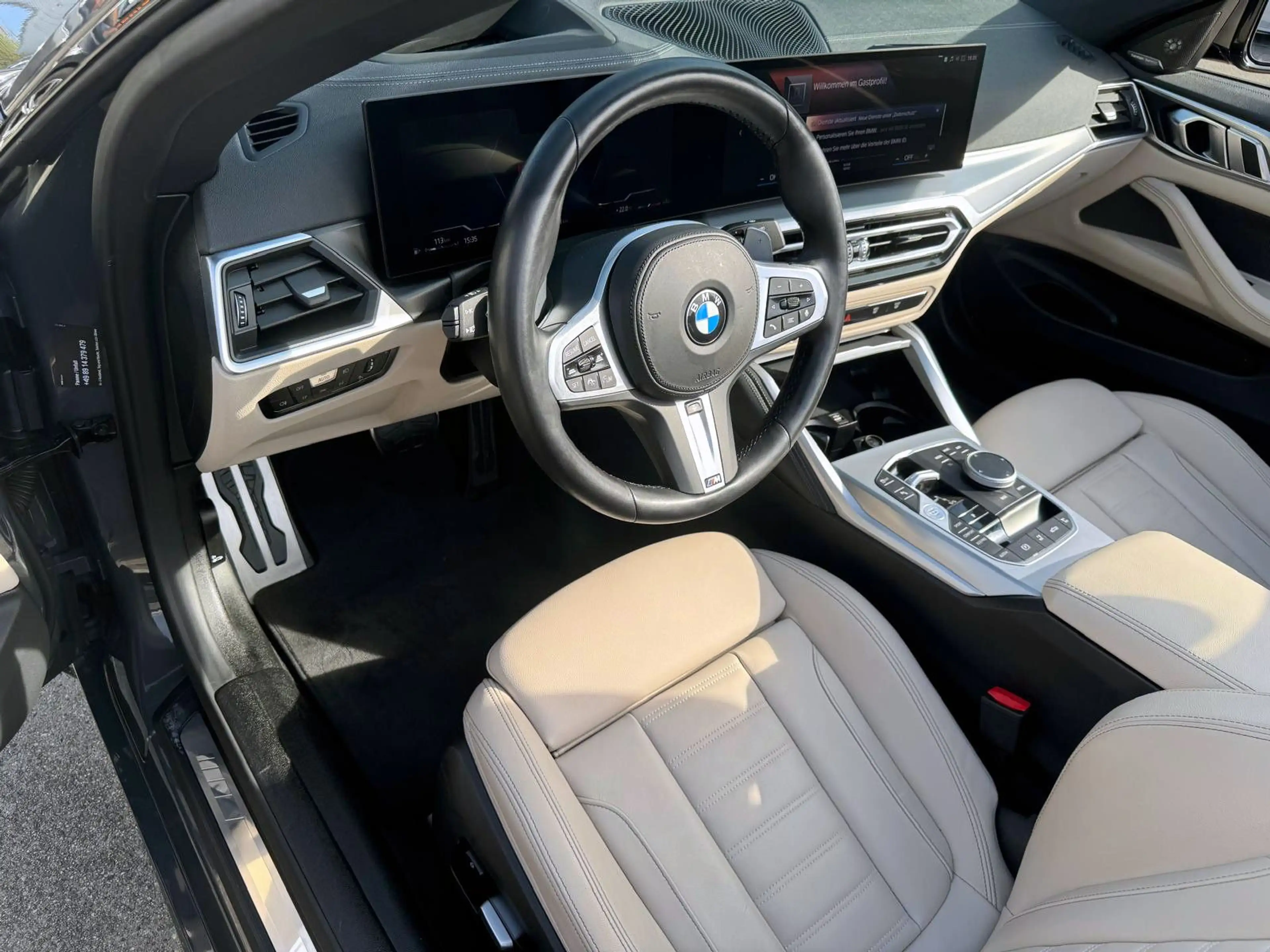 BMW 440 i xDrive Cabrio ACC AHK LED CarPlay KAM H&K — photo 9