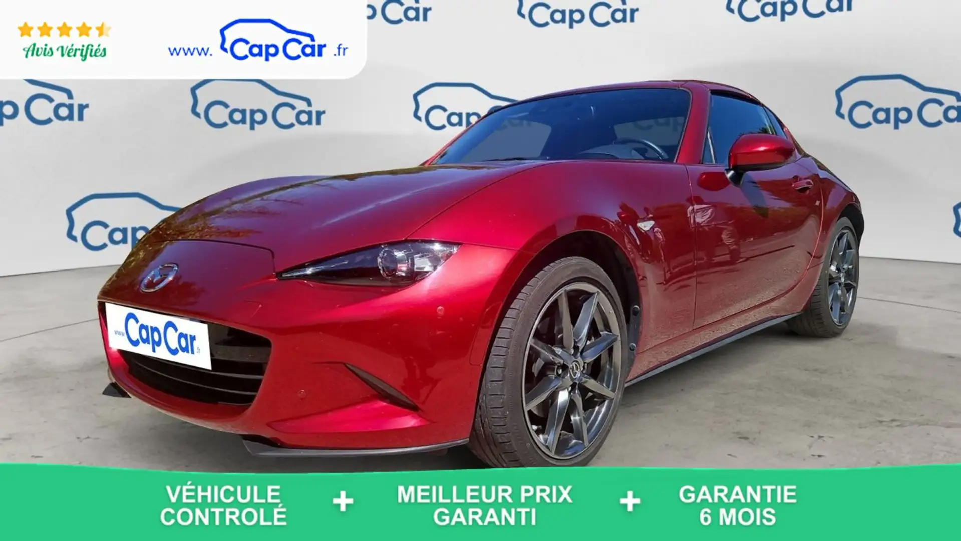 Mazda MX-5 RF 2.0 i Skyactiv-G 184 Selection - Automatique En Rouge - 1