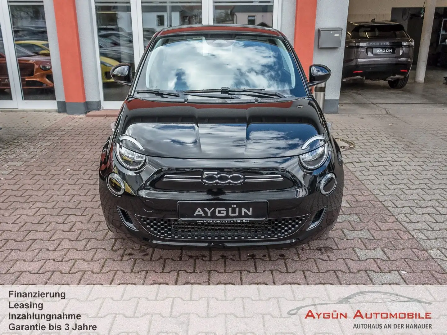 Fiat 500e Icon 42kWh*Apple-Carplay*PDC-hinten* Schwarz - 2