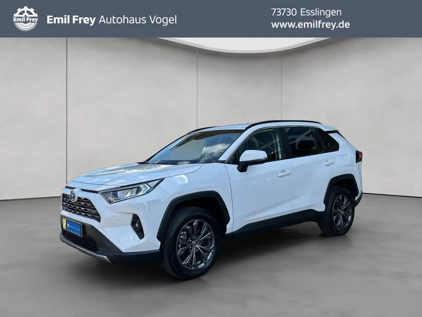 Toyota RAV 4 2.5 4x2 Hybrid Team D Blanc - 1