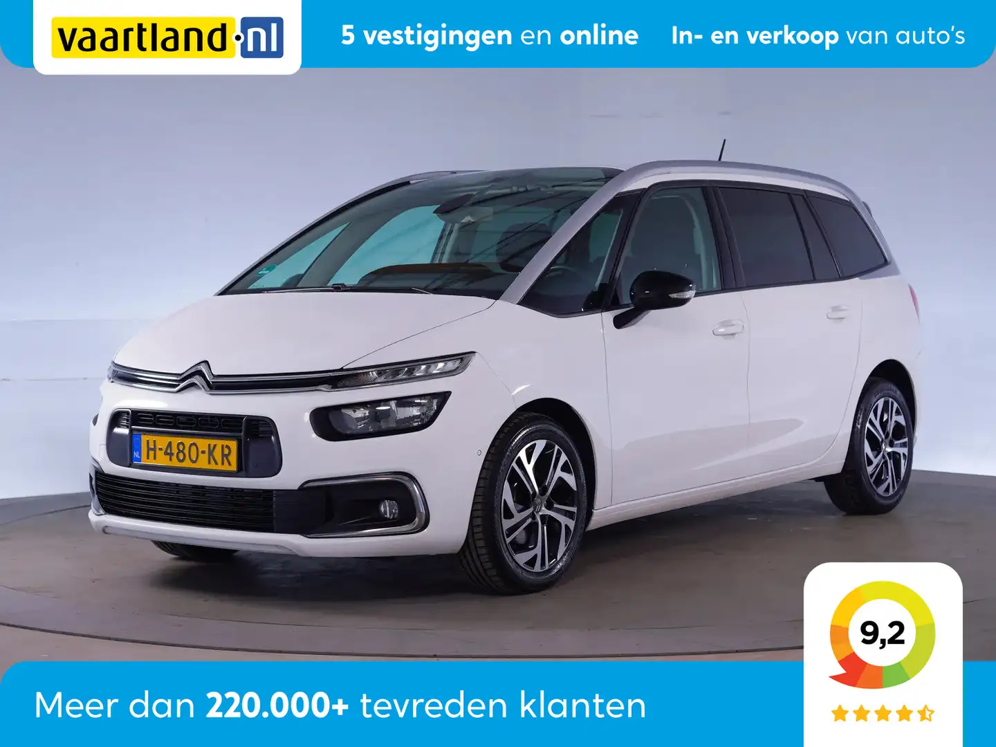 Citroen Grand C4 SpaceTourer 1.2 PureTech Origins 7-Pers [ Navi Camera Massage White - 1