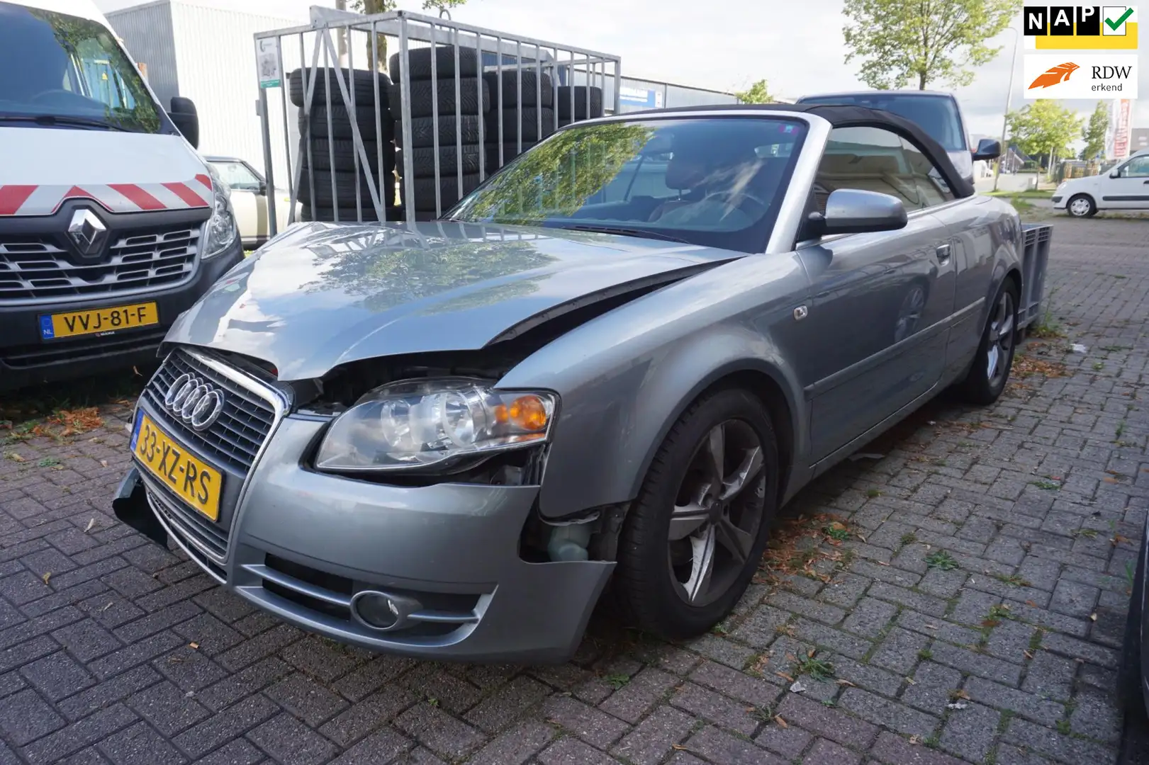 Audi A4 Cabriolet 1.8 Turbo Pro Line * Einge Gearbox good Gris - 1