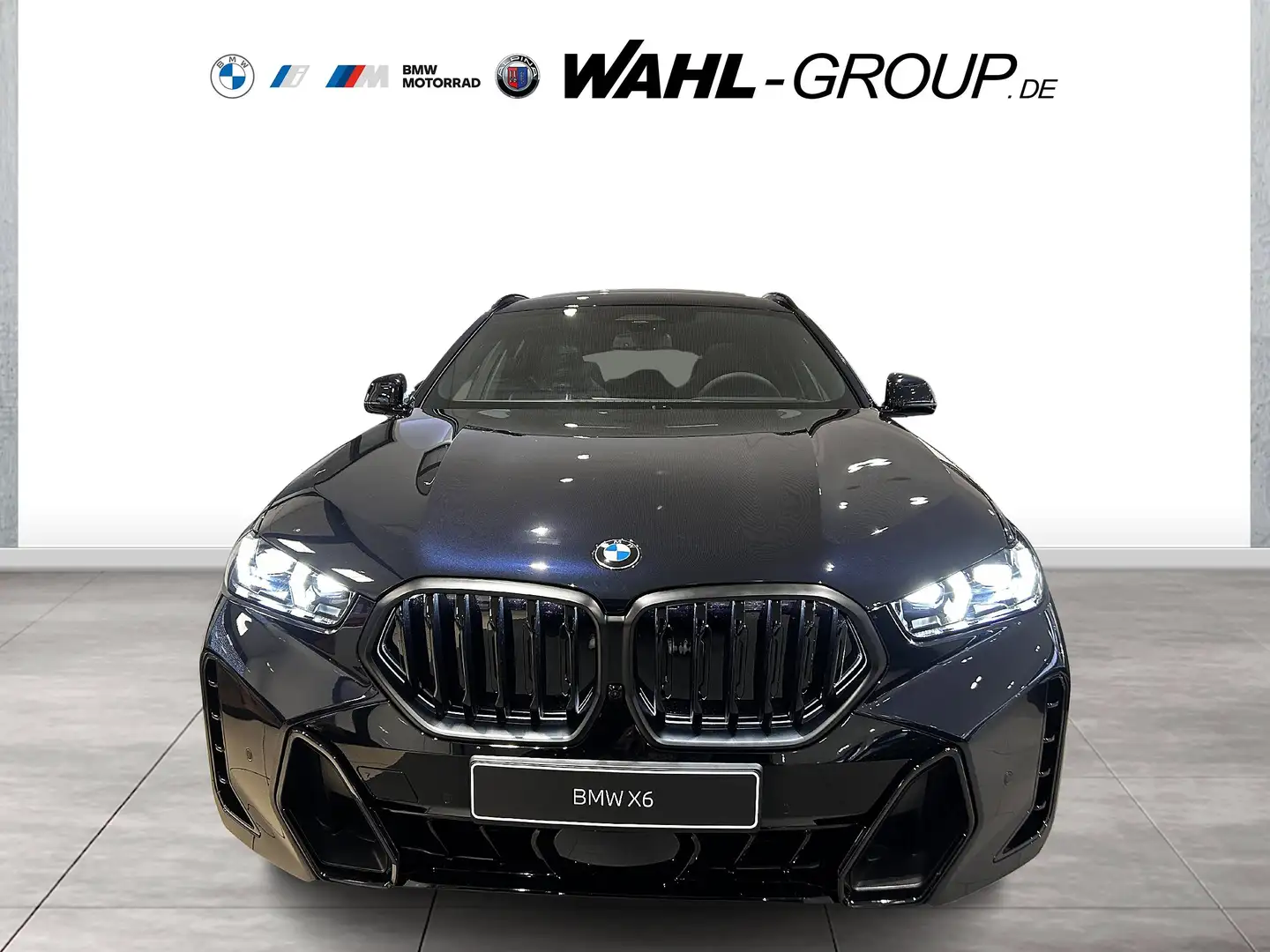 BMW X6 xDrive30d M Sport Pro Panorama AHK HeadUp IconicGl Schwarz - 2