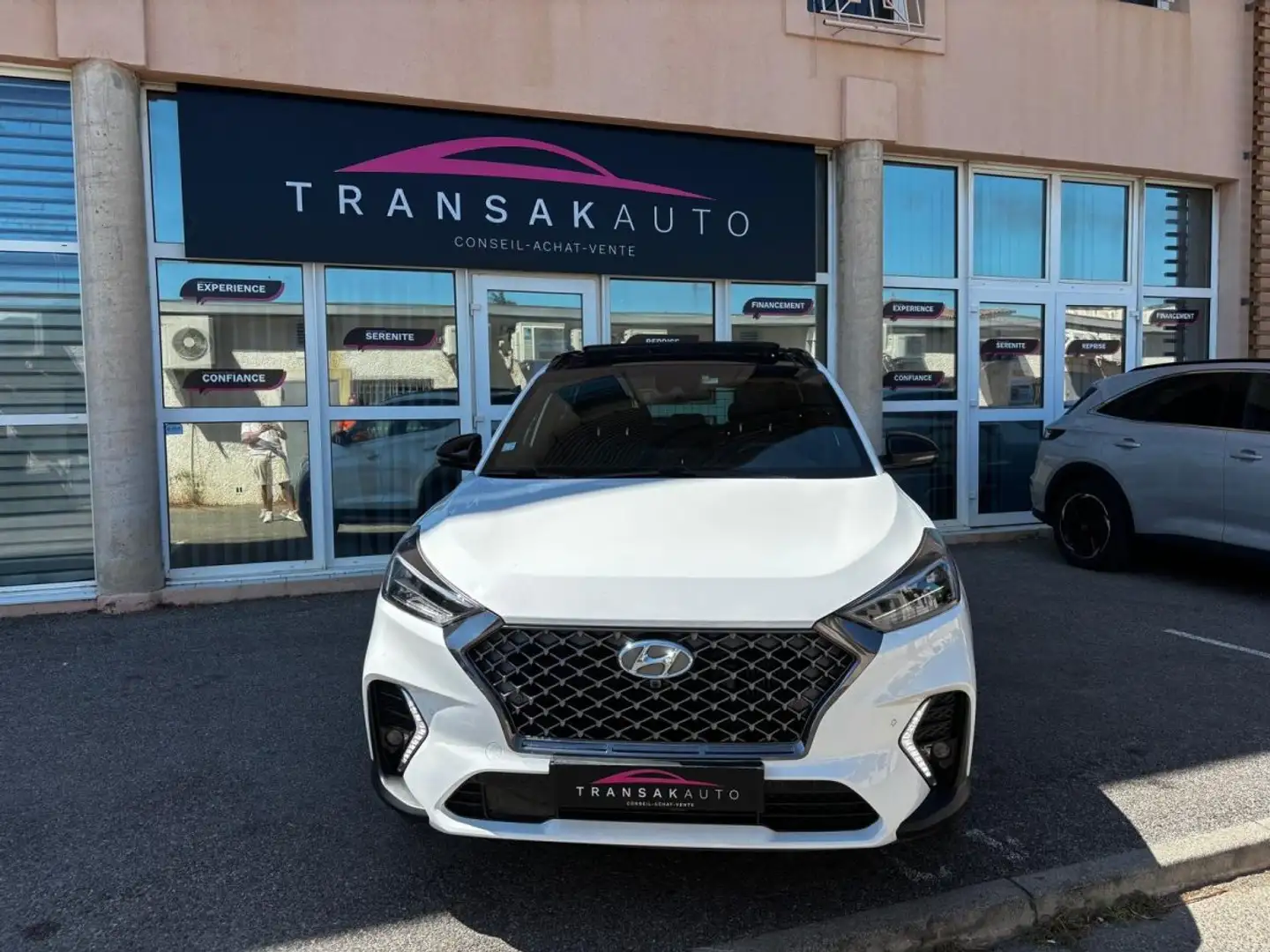 Hyundai TUCSON 1.6 CRDi 136 DCT-7 N Line Blanc - 2