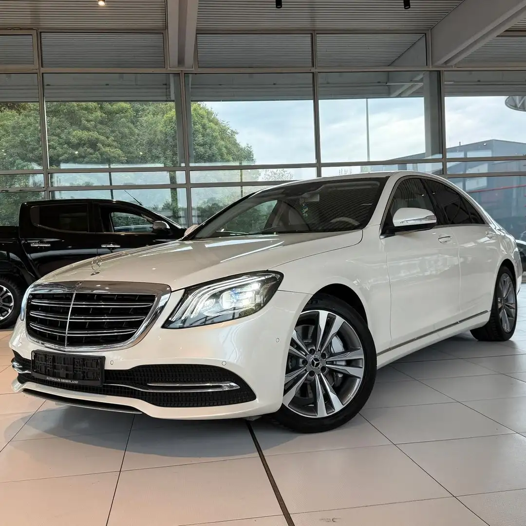 Mercedes-Benz S 400 d/MUTLIBEAM LED/PDC/ACC/LANE-ASSIST/ Белый - 1