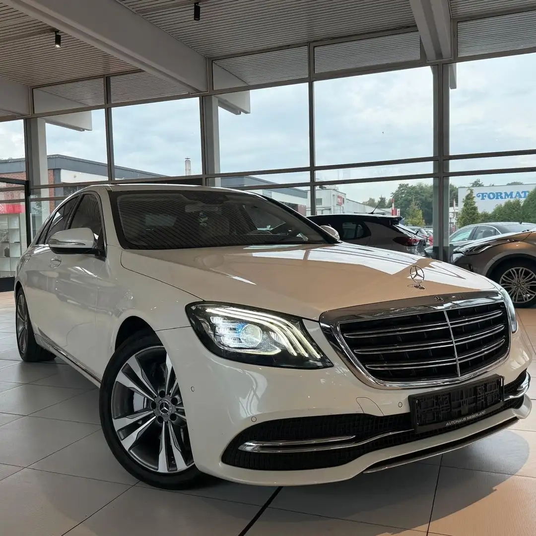 Mercedes-Benz S 400 d/MUTLIBEAM LED/PDC/ACC/LANE-ASSIST/ Белый - 2