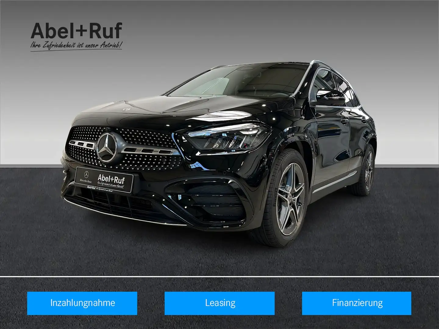 Mercedes-Benz GLA 200 AM+LED+Ambiente+CarPlay+TotW+AHK+360° Schwarz - 1