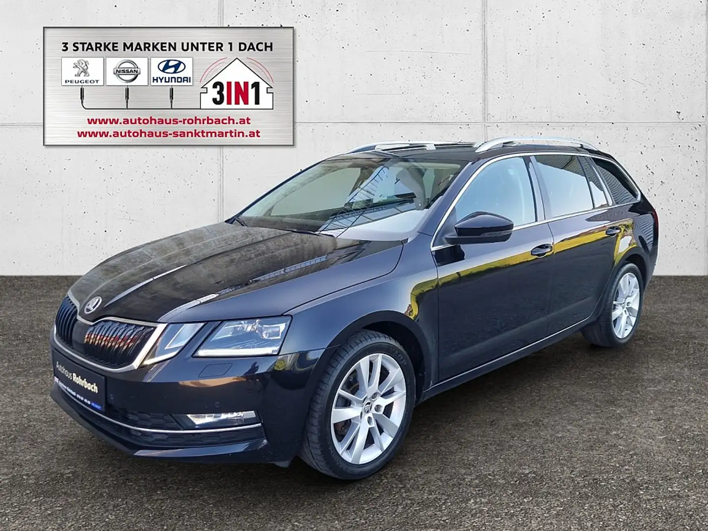 Skoda Octavia Combi 2,0 TDI Ambition Limited DSG Schwarz - 1