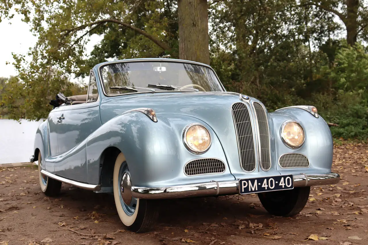 BMW 501-6 BAUR Cabriolet 6 Cilinder, foto 3