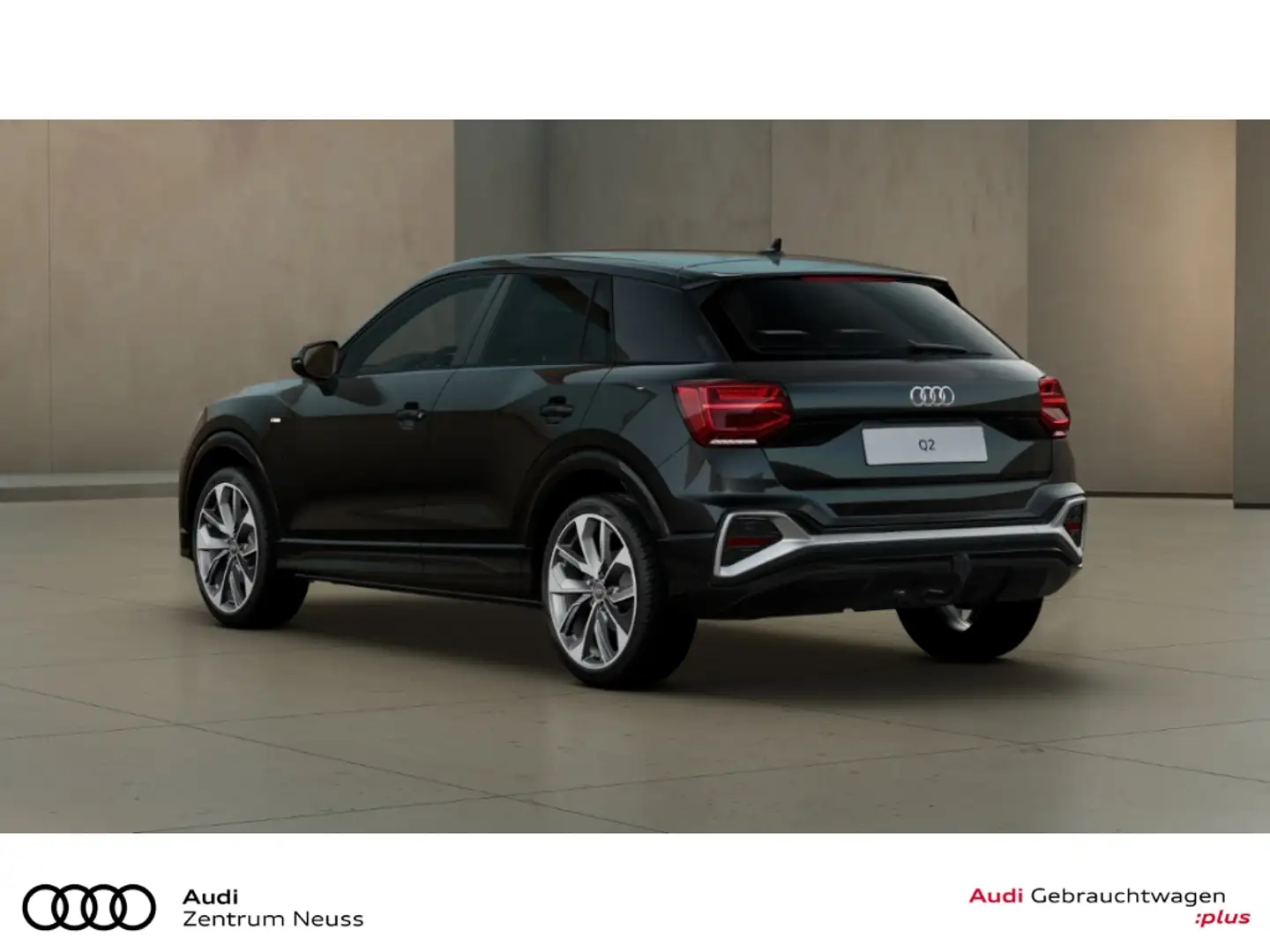 Audi Q2 30 TFSI S line Schwarz - 2