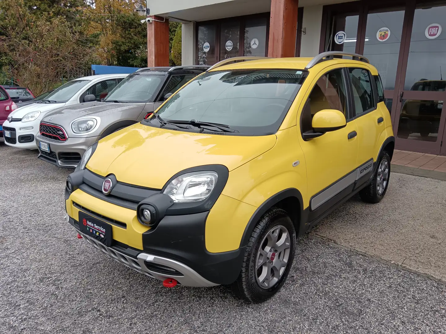 Fiat Panda CROSS 900 TWINAIR 90CV 4X4 + NEOPATENTATI Jaune - 1
