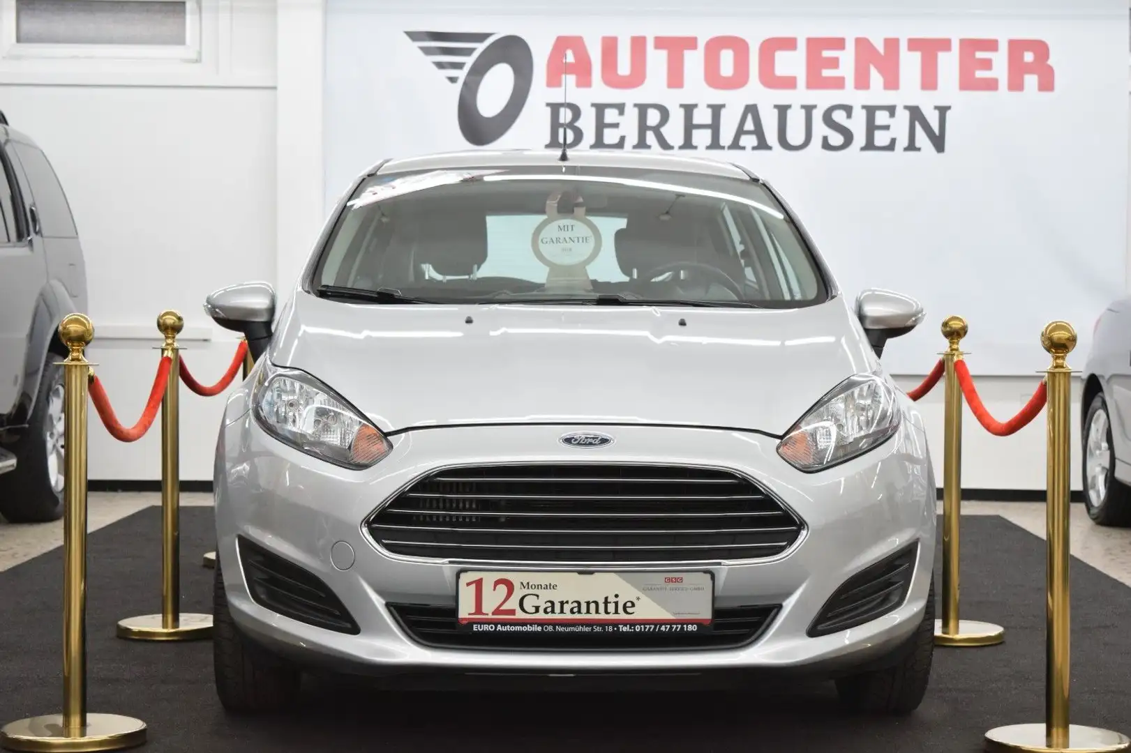Ford Fiesta Trend*5 TÜRIG*1.HAND*WENIG KM*GARANTIE* Silber - 1