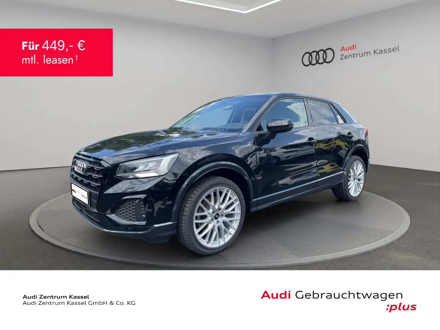 Audi Q2 35 TDI quattro LED Navi AHK Kamera Schwarz - 1