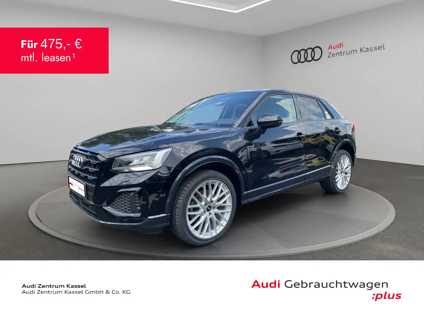 Audi Q2 35 TDI quattro LED Navi AHK Kamera Schwarz - 1