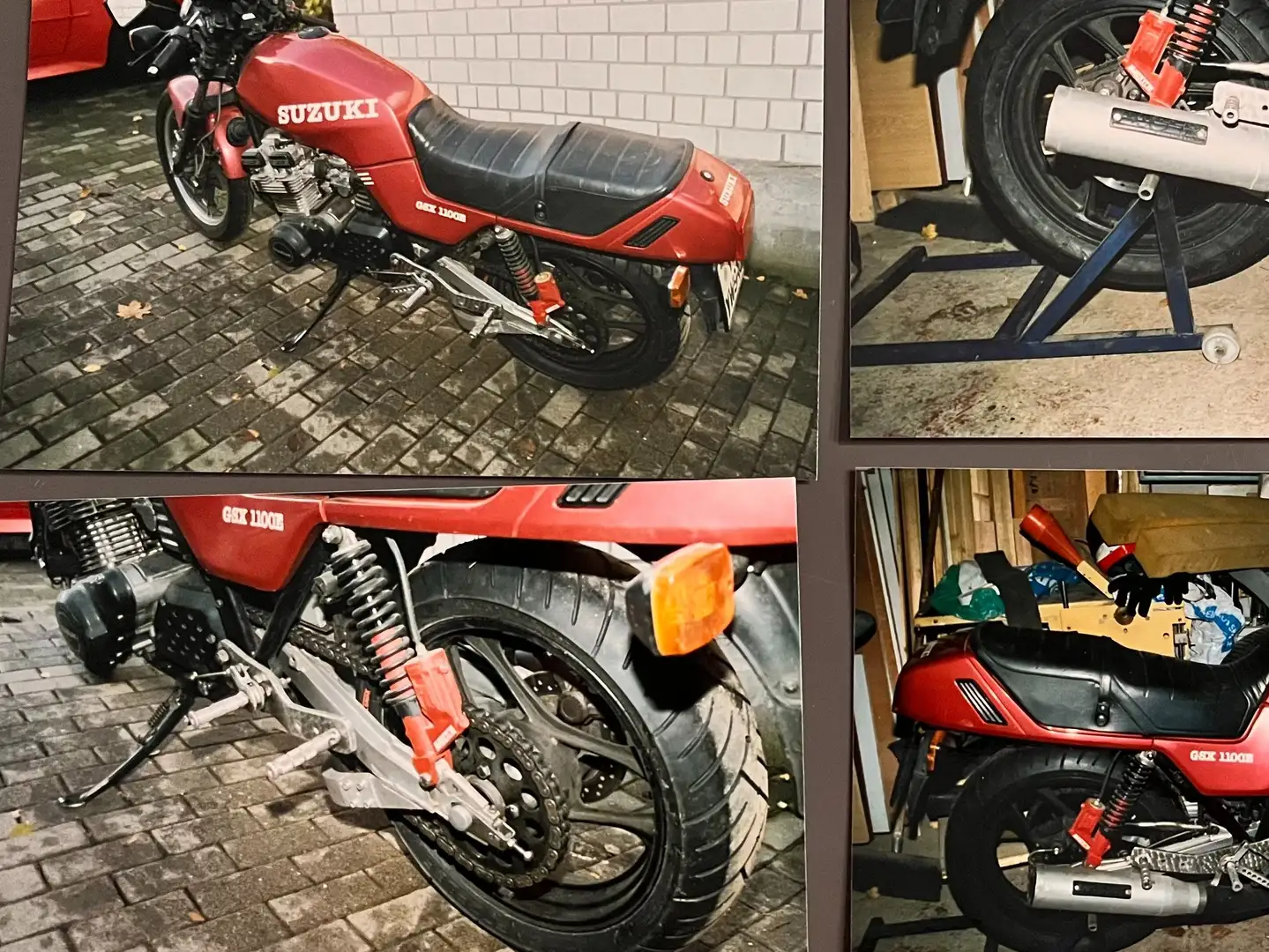 Suzuki GSX 1100 GSX1100EZ Rouge - 2