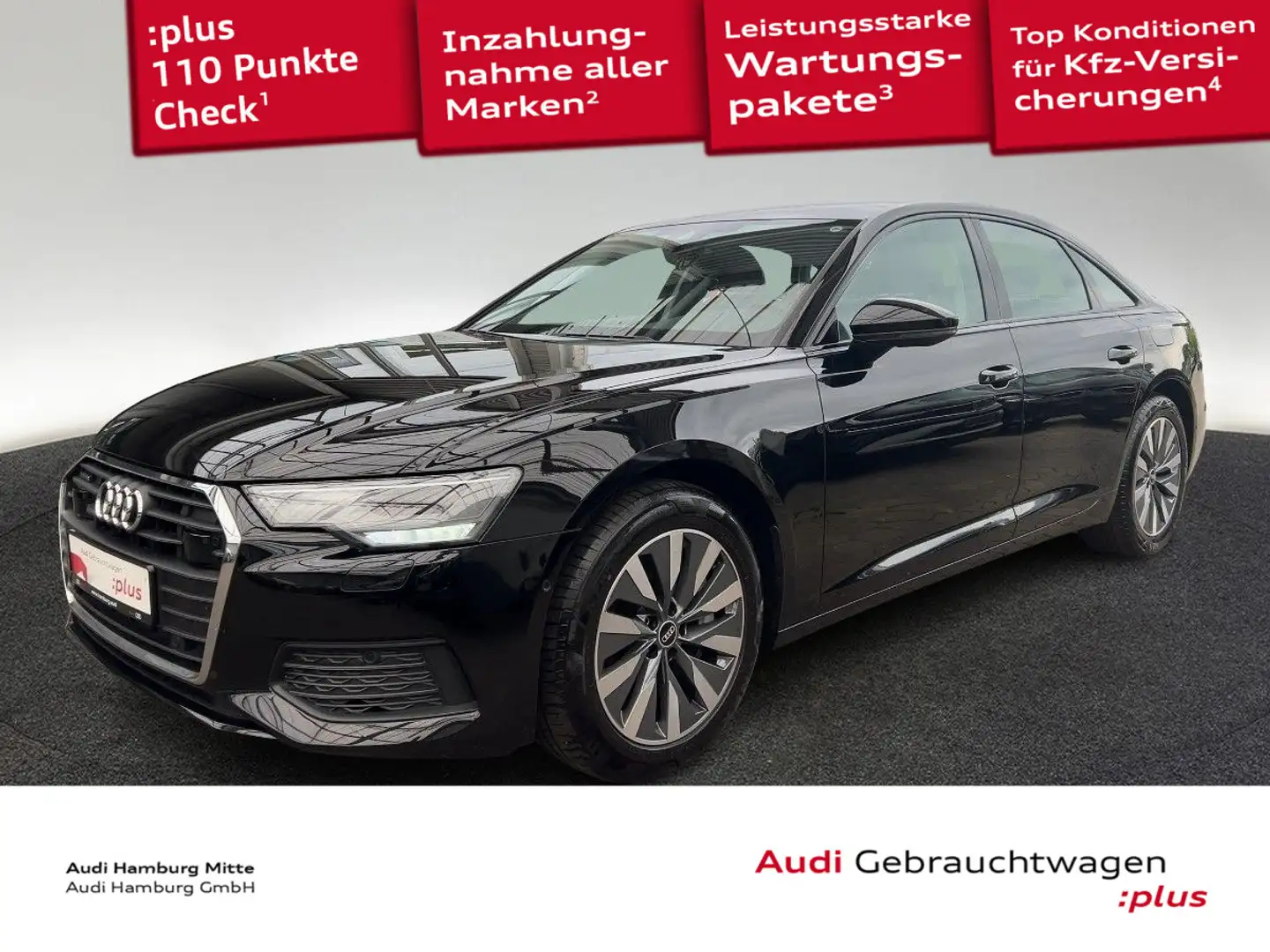 Audi A6 50 TFSI e quattro S tronic Navi LED Sitzheizu Schwarz - 1
