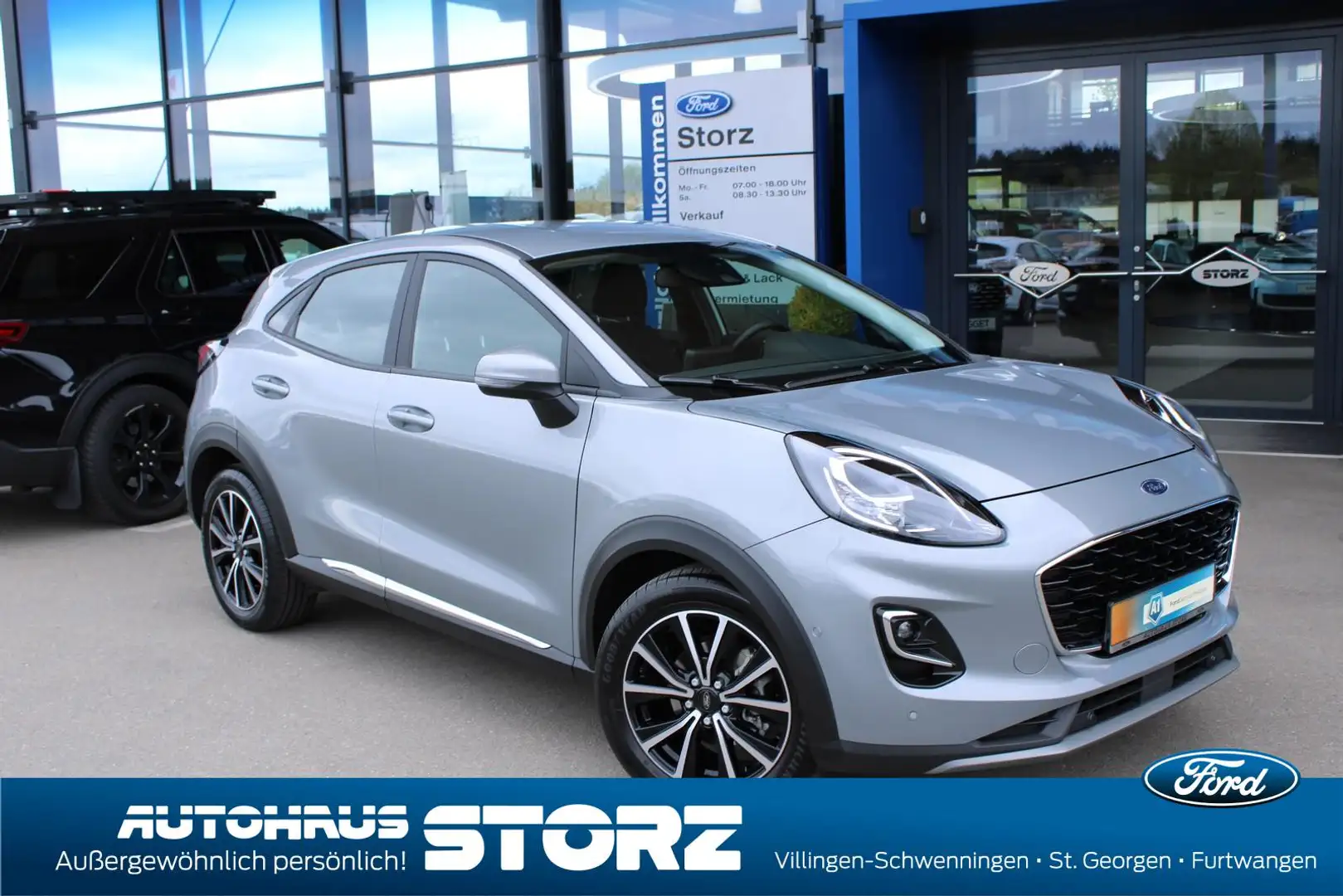 Ford Puma Titanium AUTOMATIK|FAHRASSI PAKET|ACC|KLIMA|NAVI|B Silber - 1