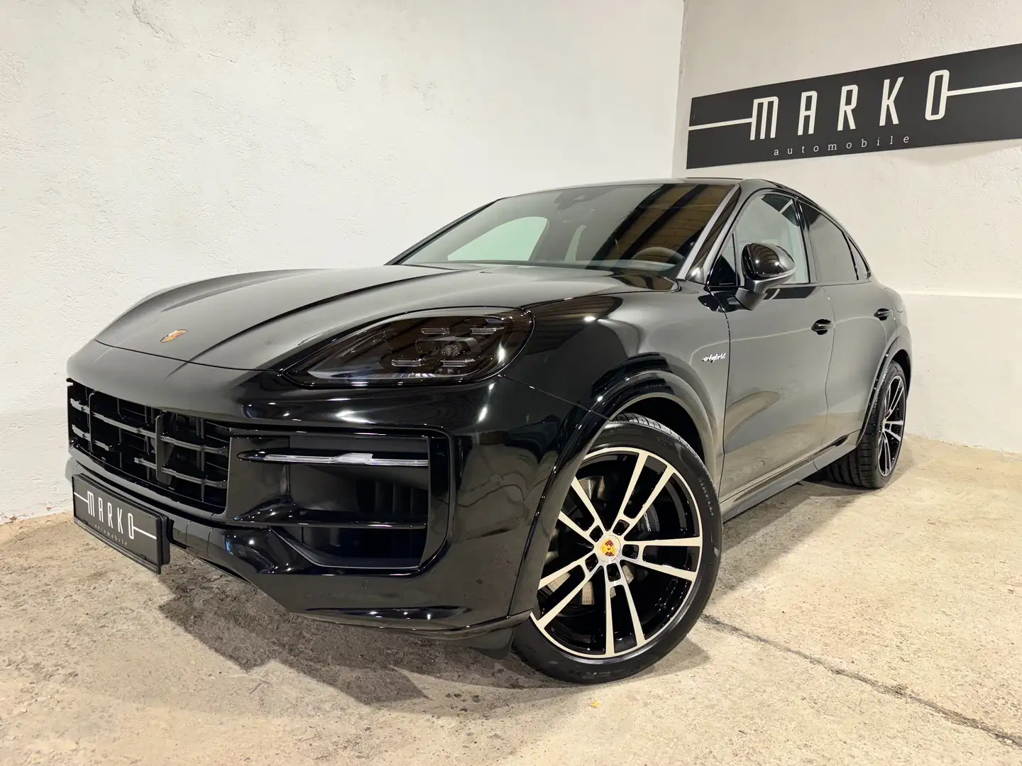 Porsche Cayenne Coupe III E-Hybrid 21,8 kWh SportDesign, Ahk, uvm. Schwarz - 1