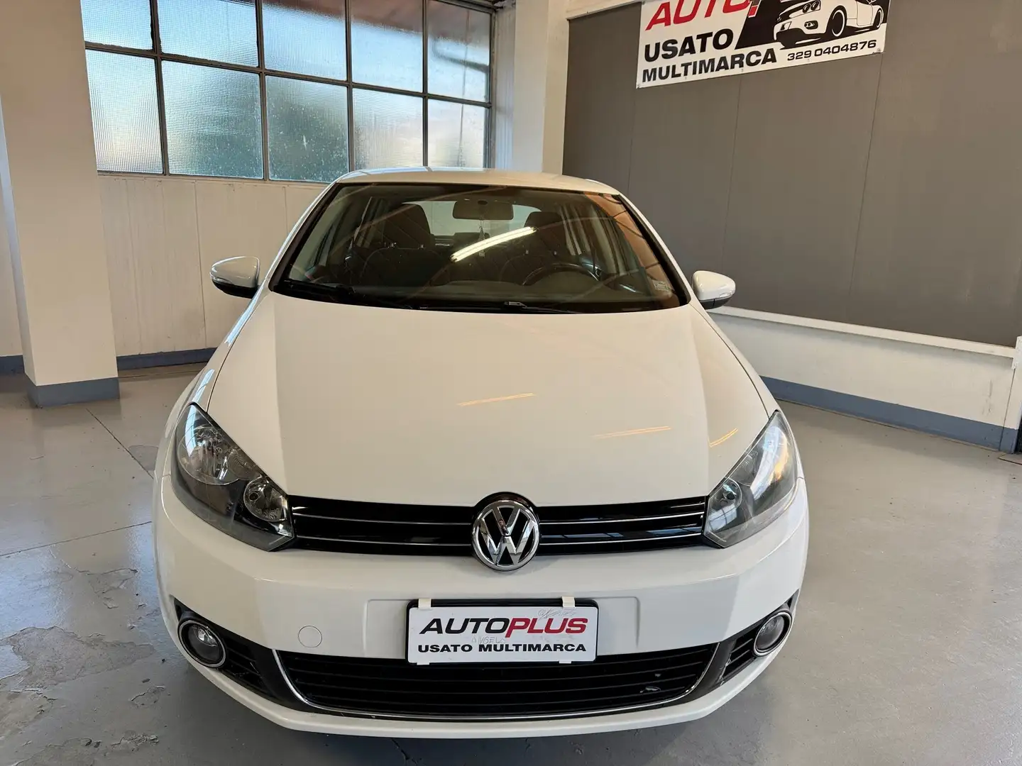 Volkswagen Golf 5p 1.6 tdi Highline Bianco - 2