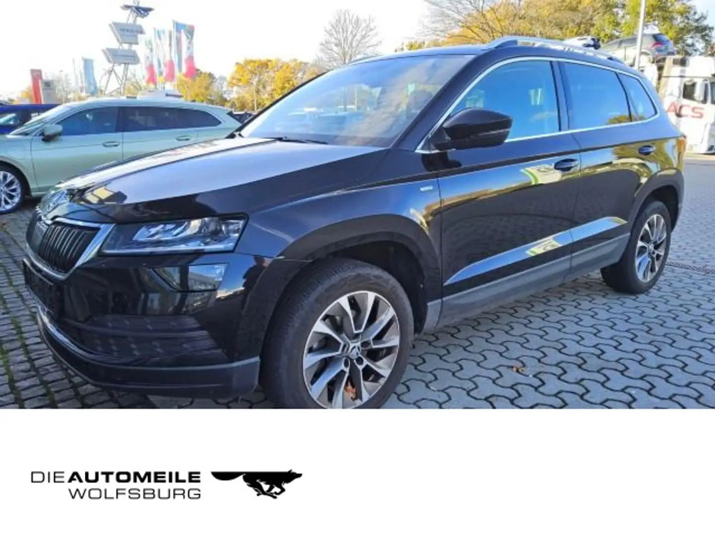 Skoda Karoq 1.5 TSI Clever Standhzg/Tempo/Einparkhi Schwarz - 1