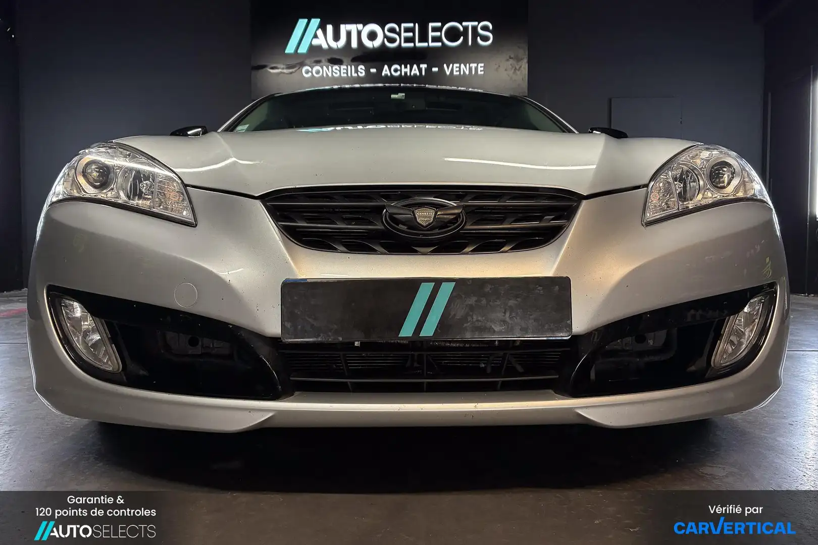 Hyundai Genesis Coupe Pack Executive 3,8 V6 303cv BVA | Carvertical Disp Grey - 2
