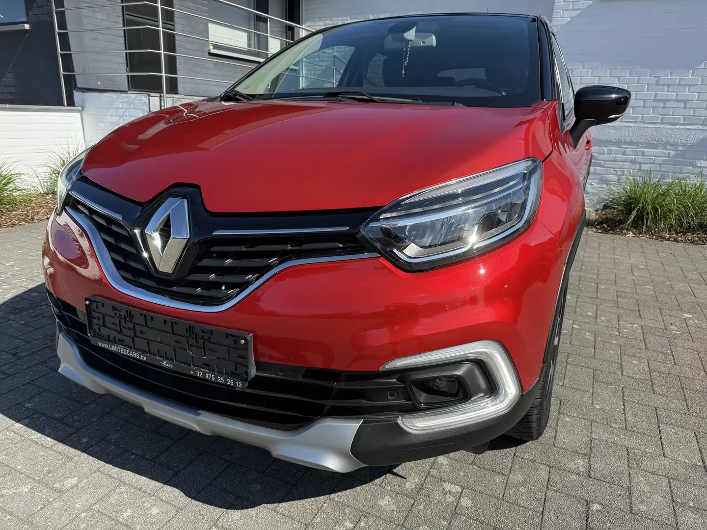 Renault Captur 1.2 TCe LEDER NAVI AIRCO XENON 17 ALU PRIVACYGLAS Rouge - 2