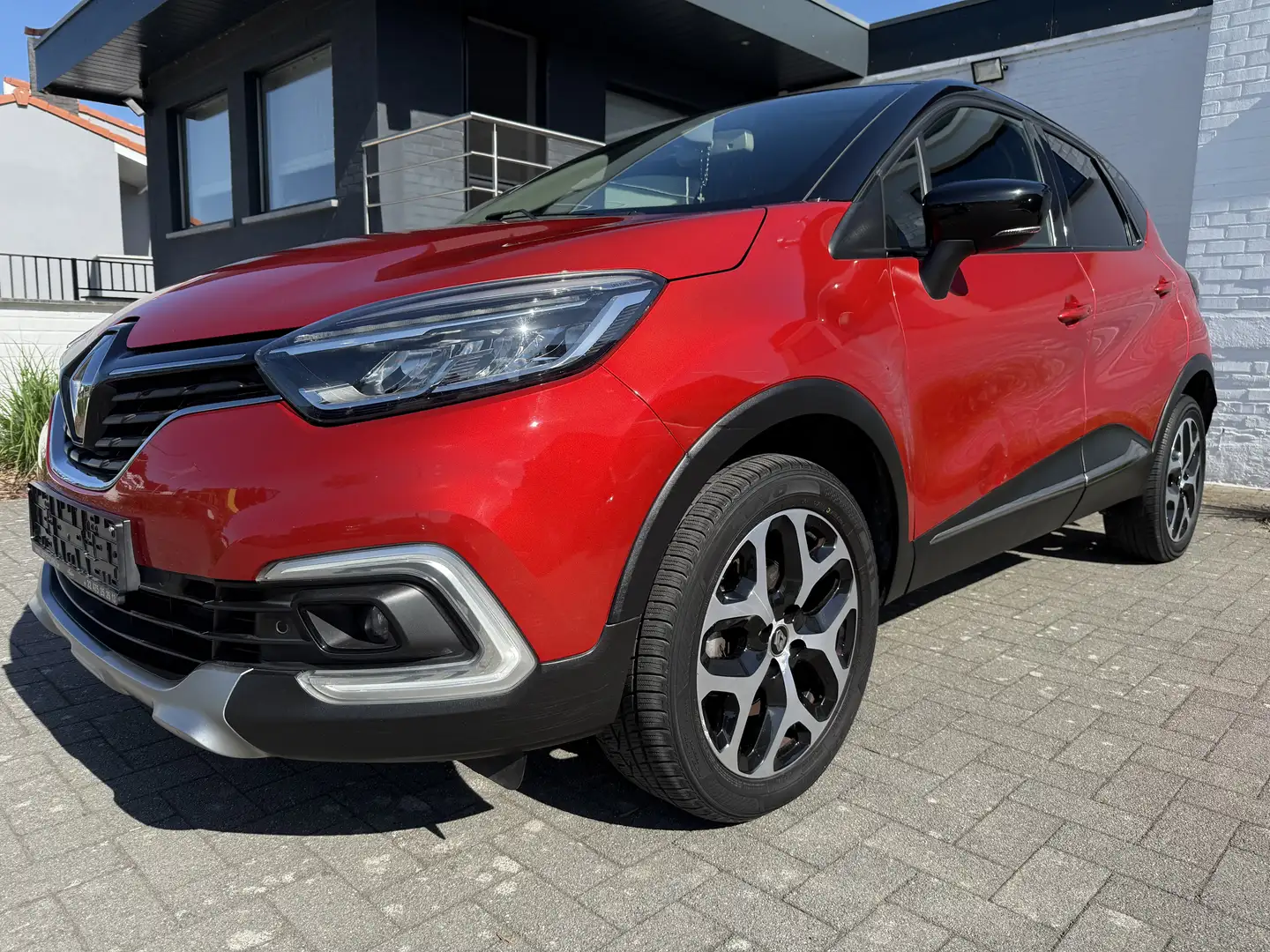 Renault Captur 1.2 TCe LEDER NAVI AIRCO XENON 17 ALU PRIVACYGLAS Rouge - 1