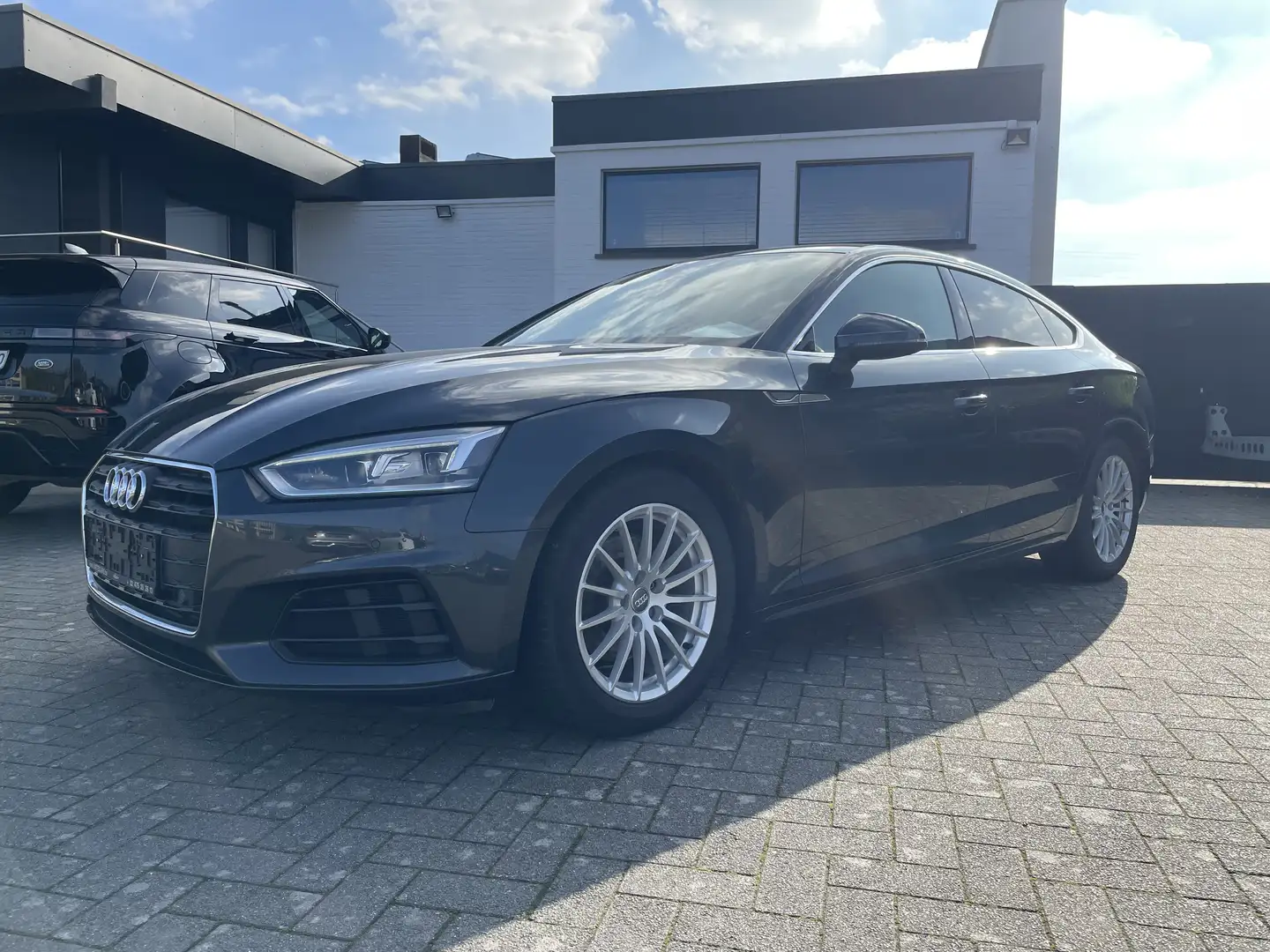 Audi A5 2.0 TFSI SPORTBACK AUT G-TRON LEDER XENON NAVI 18' Gris - 1