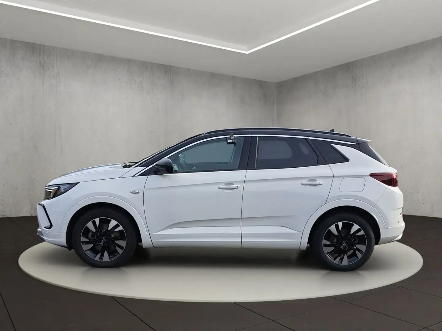 Opel Grandland PHEV Elegance Hybrid-Benzin Weiß - 2