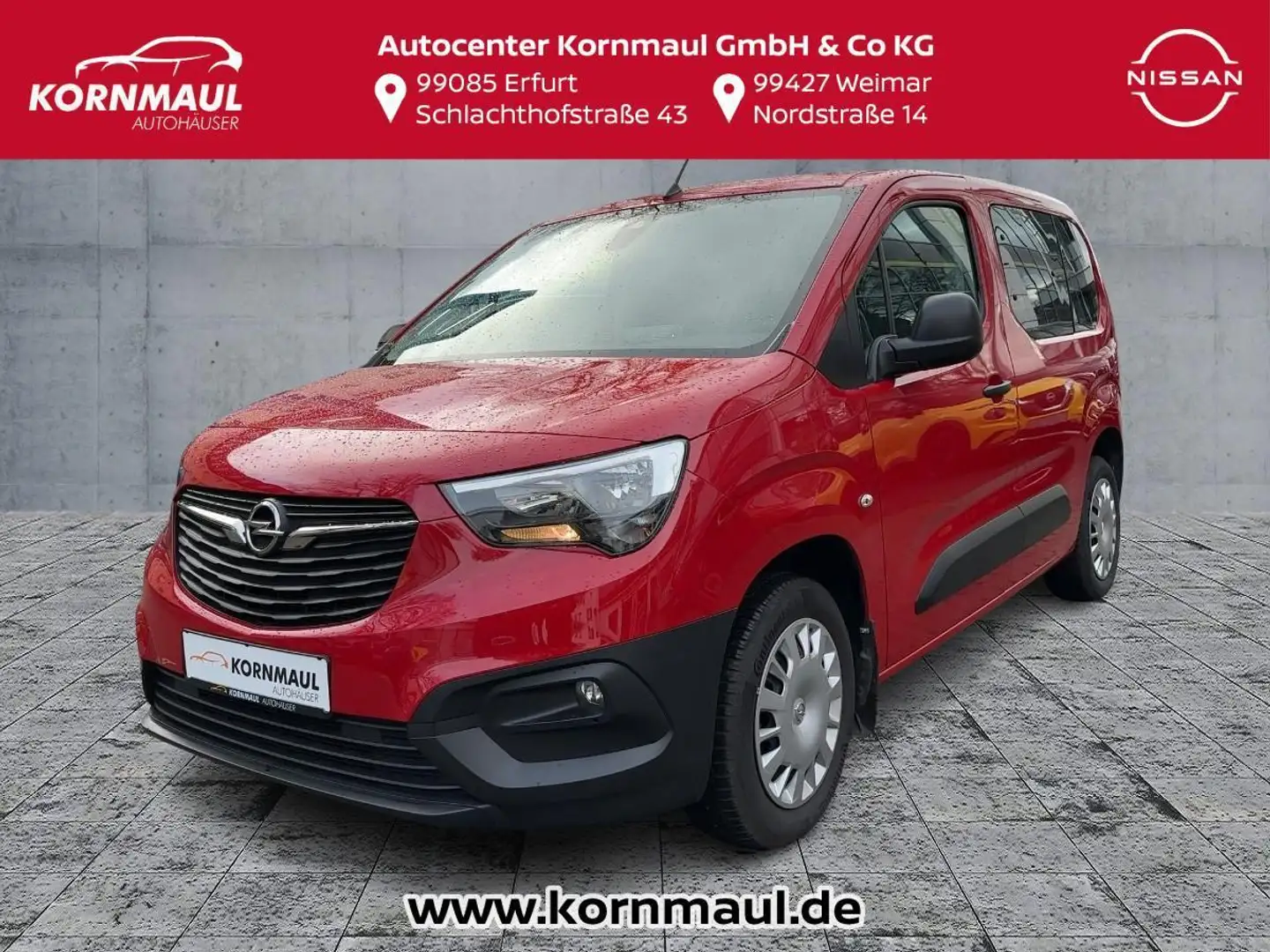 Opel Combo Life Life Elegance 1.5 D 130 PS NAVI-EINPARKHILF Rood - 1