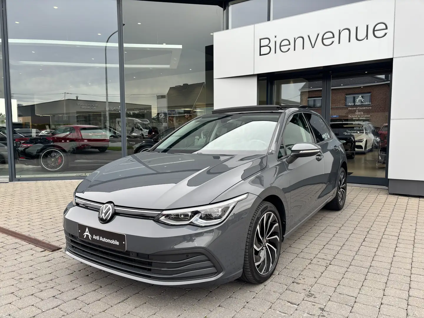 Volkswagen Golf 2.0 TDi DSG *CARPLAY*CAMERA*1ER PROPRIO*GARANTIE* Gris - 1