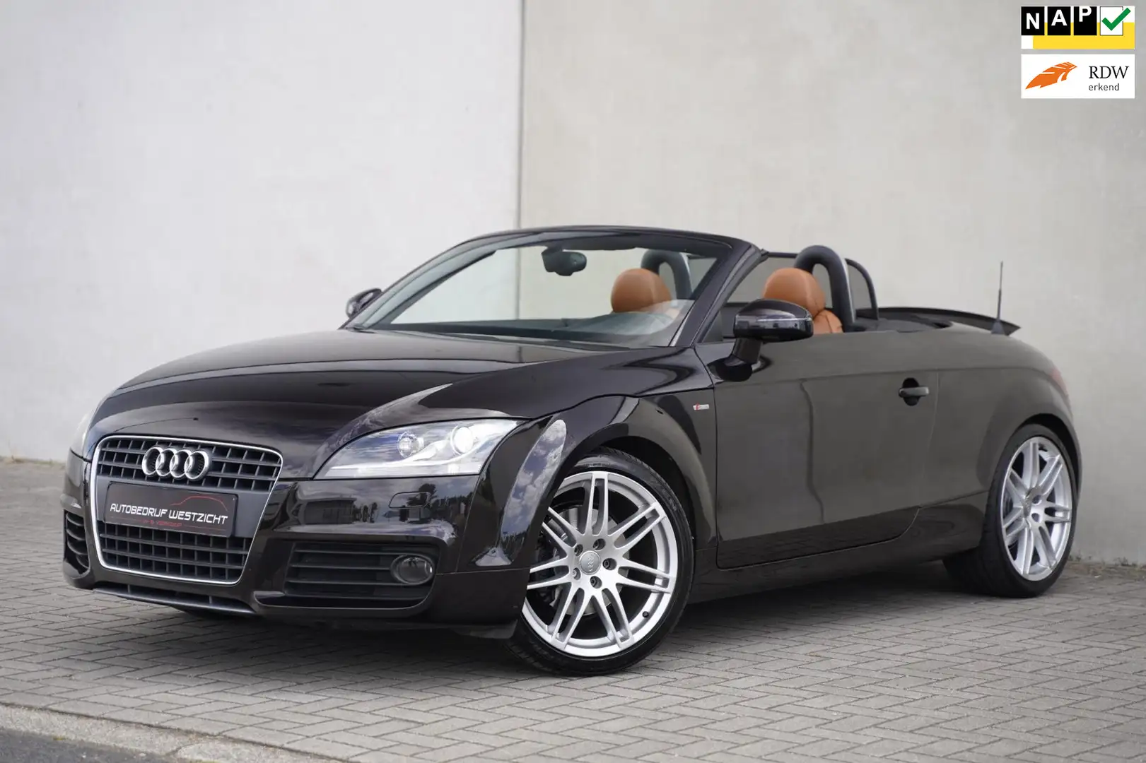 Audi TT Roadster 2.0 TFSI 200pk, Automaat, Leder, Uniek! Noir - 1