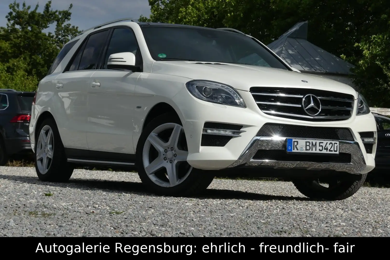 Mercedes-Benz ML 350 CDI *AMG-LINE*PANORAMA*AHK*NAVI*TEMPOMAT* Blanc - 2