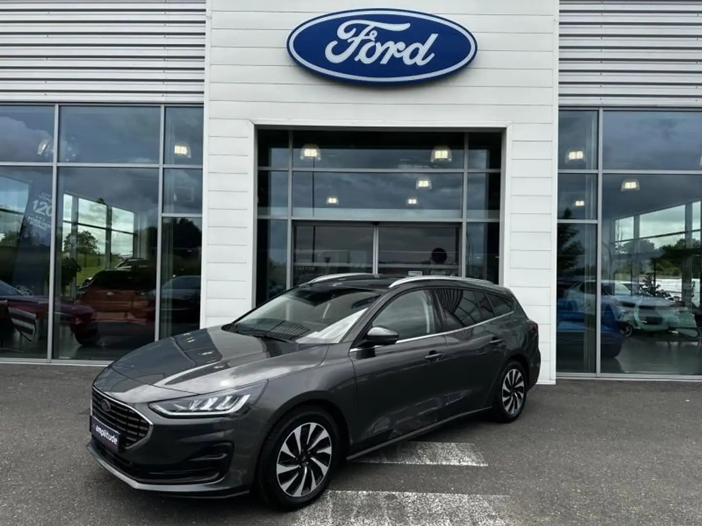 Ford Focus 1.0 EcoBoost mHEV 125ch Titanium X Business Gris - 1