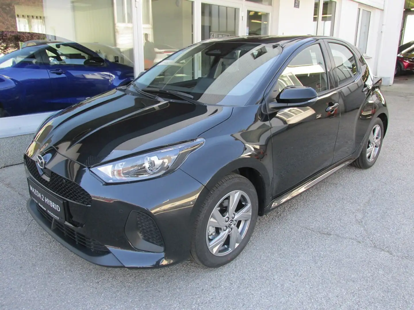 Mazda 2 Mazda2 Hybrid Exclusive Line Aut. Schwarz - 1