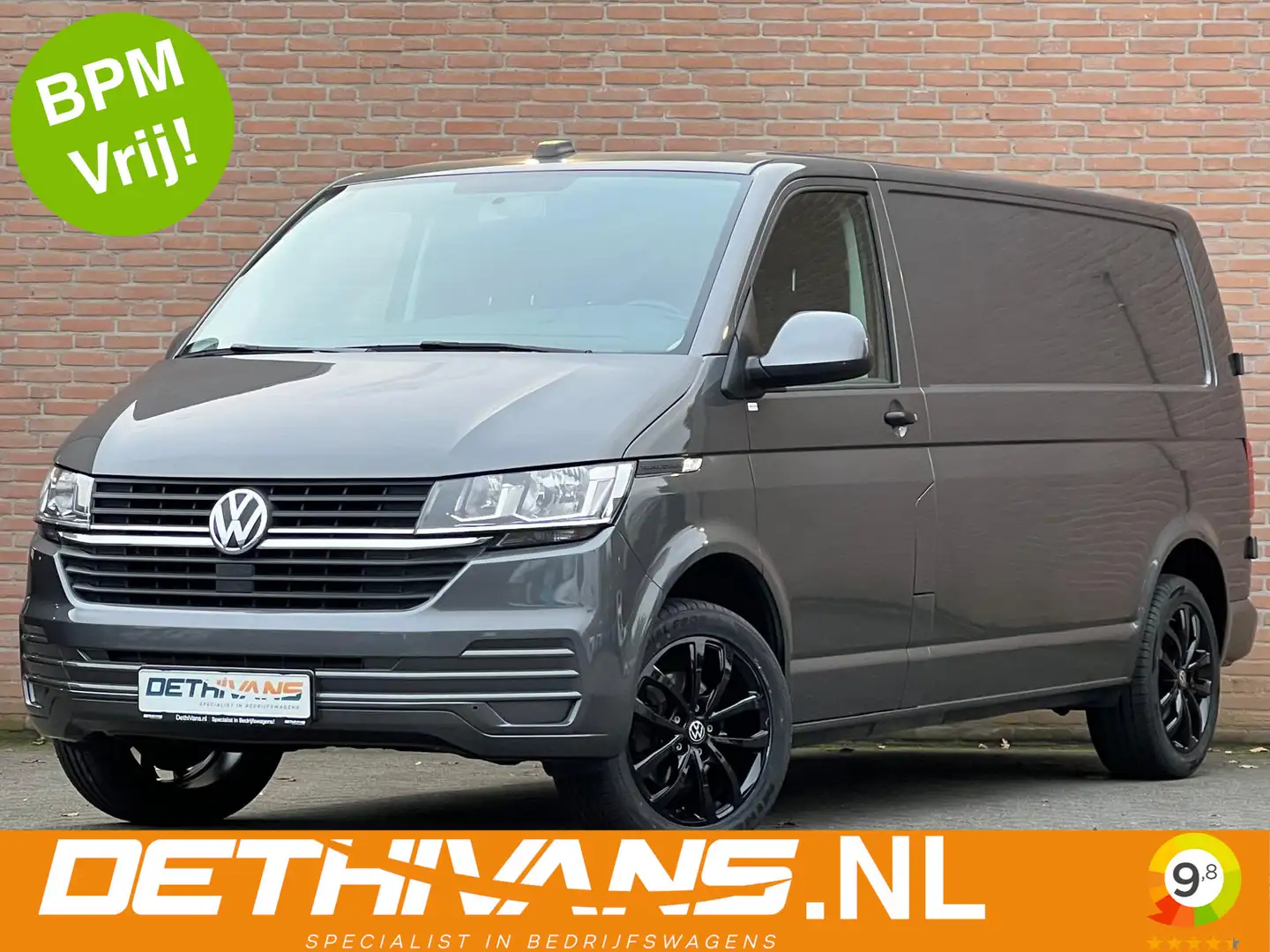 Volkswagen Transporter 2.0TDI 150PK Lang DSG / Distronic / Carplay / Euro Grau - 1