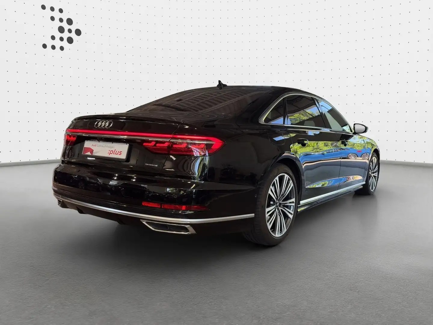 Audi A8 Lang 50 TDI*Laser*B&O Ad*Kühlbox*HUD*Pano*Vir Schwarz - 2