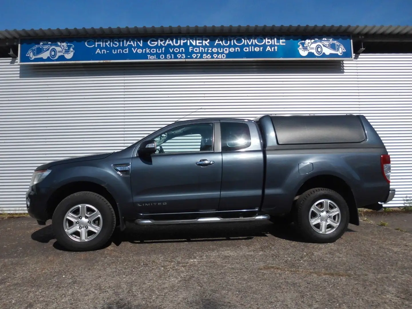 Ford Ranger Limited Extrakabine 4x4 Gris - 1