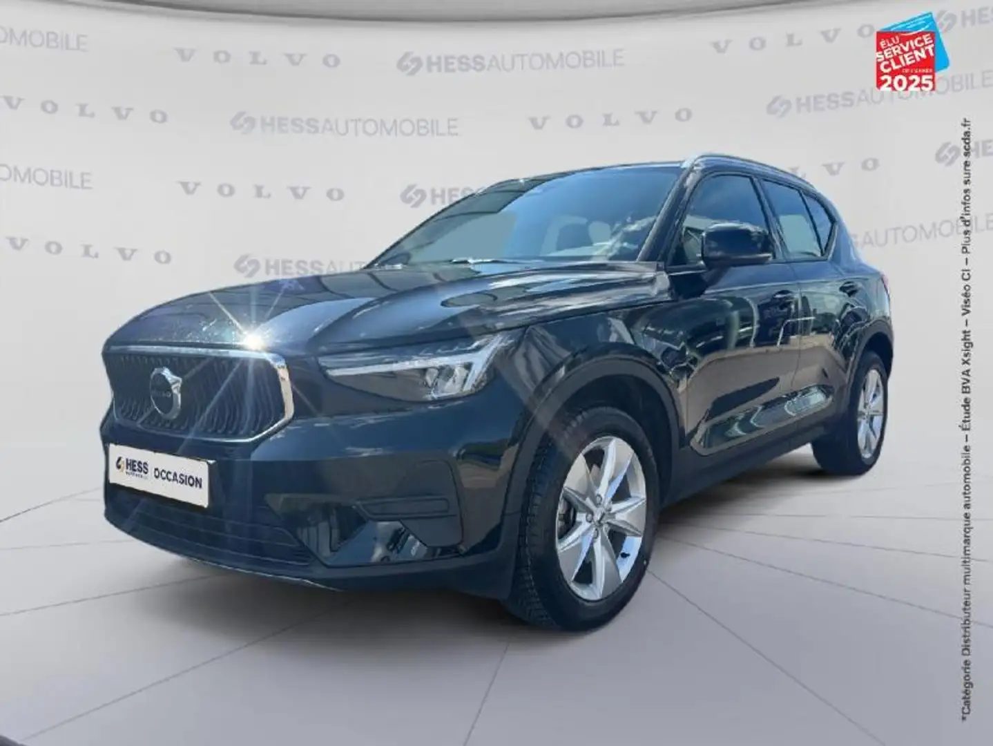 Volvo XC40 B3 163ch Start DCT 7 Sieges chauf Volant chauf  GPS Camera Carplay Schwarz - 1