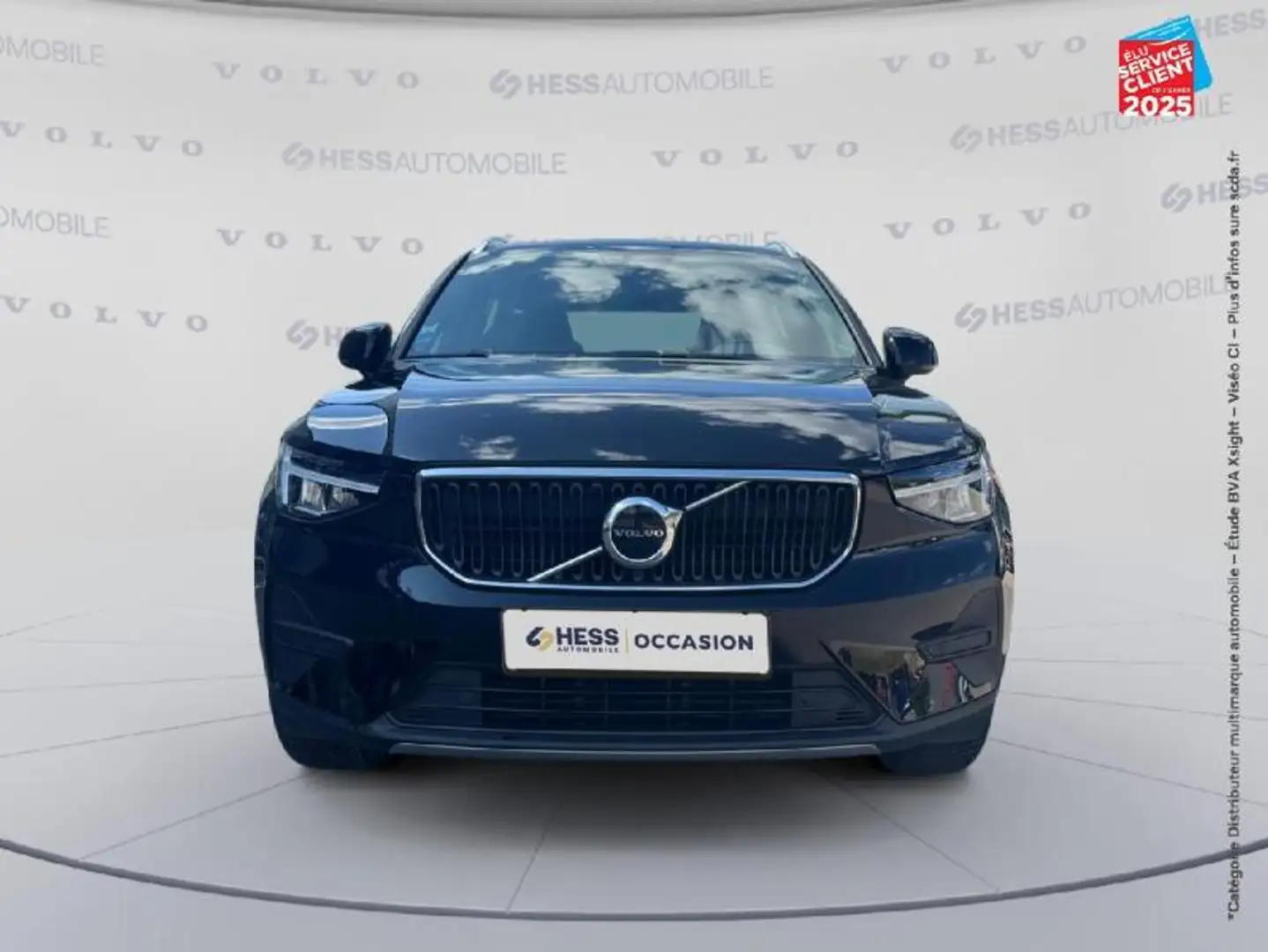 Volvo XC40 B3 163ch Start DCT 7 Sieges chauf Volant chauf  GPS Camera Carplay Schwarz - 2