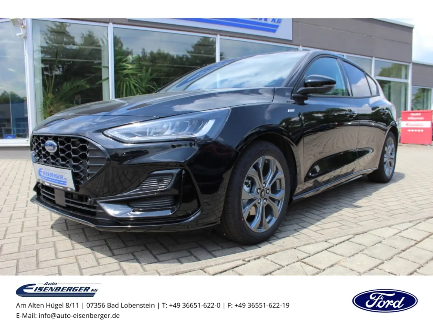Ford Focus 1.0 ST-Line MHEV Winterpaket Kamera Noir - 1