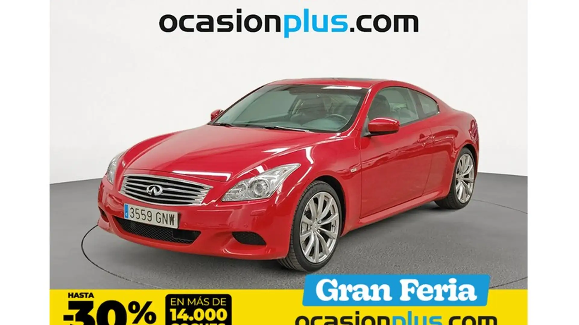 Infiniti G37 37 S Coupé AT Red - 1