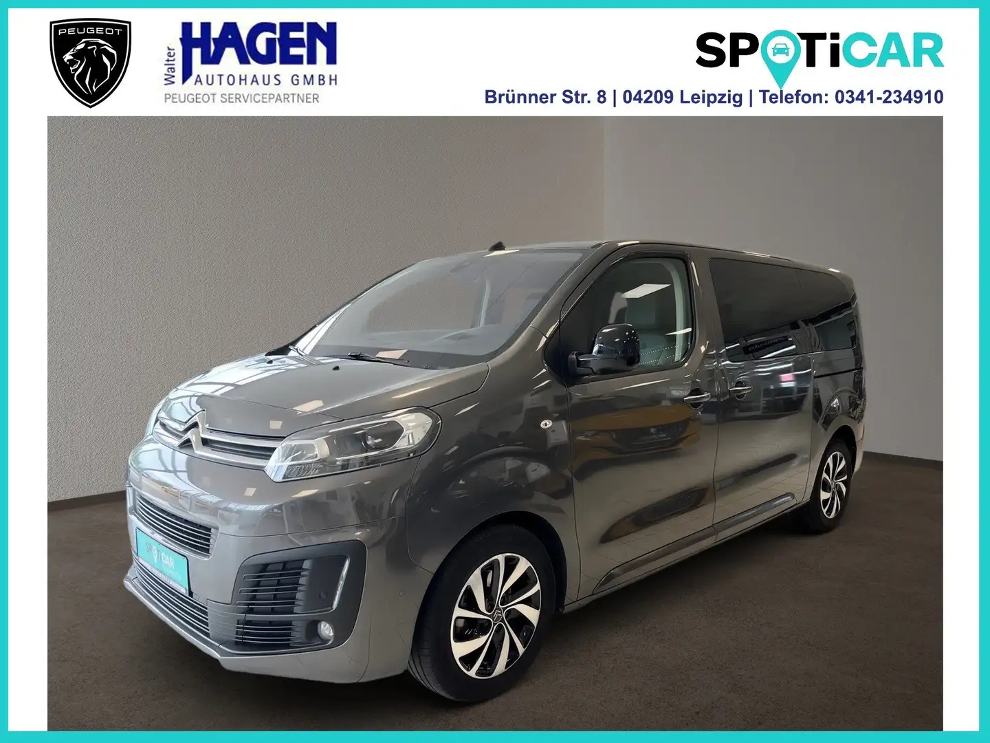 Citroen Spacetourer BusinessLounge 2.0 180 EAT8 HDi M(L2) PDC/RFK/SHZ Šedá - 1