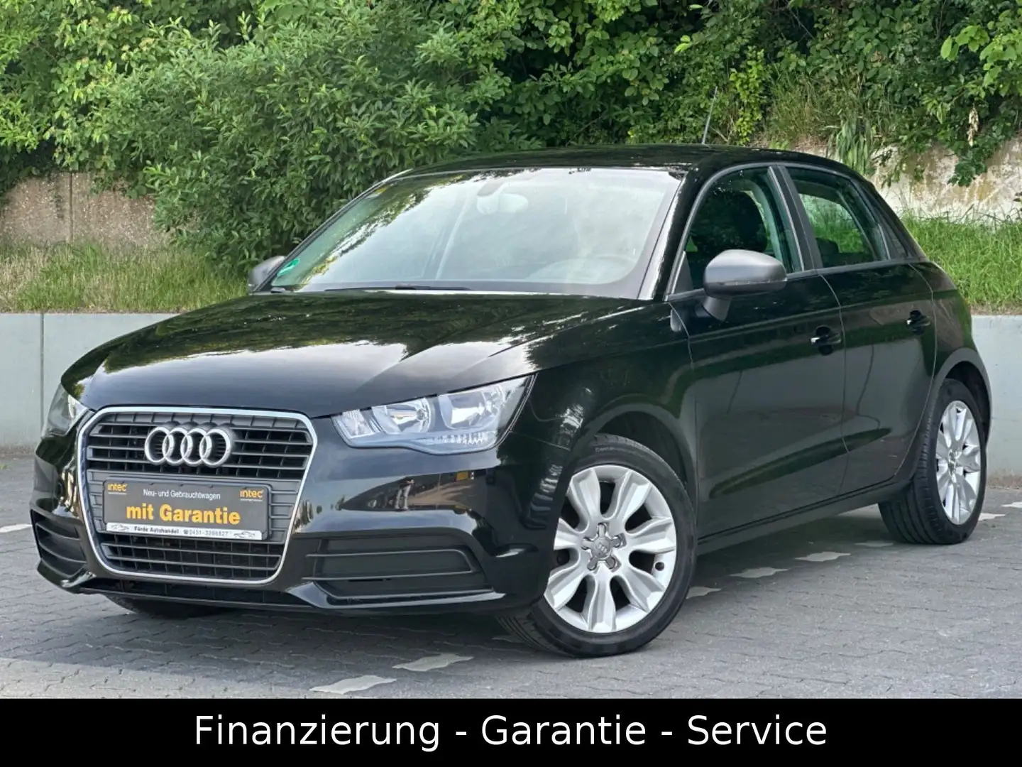 Audi A1 1.2 TFSI Sportback/ERST 98TKM/5 TÜREN/TÜV NEU Zwart - 1