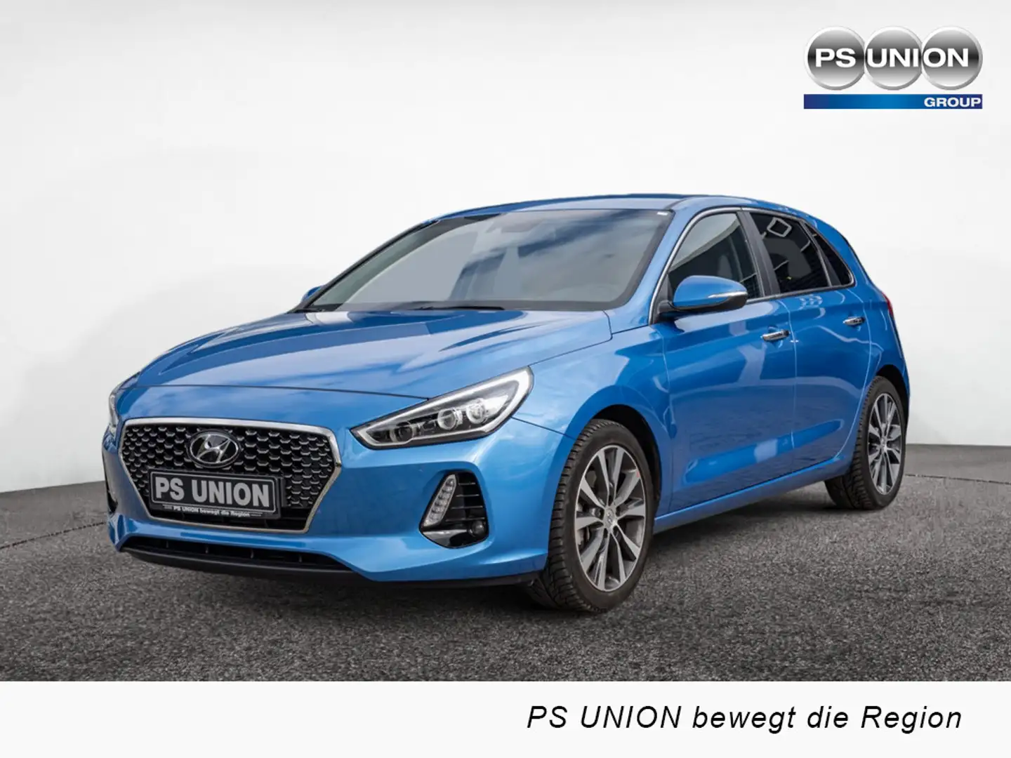Hyundai i30 1.4 7-DCT PREMIUM KAMERA LENKRADHZ. LED Blau - 1