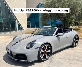 Carrera Cabrio 3.0 394cv Anticipo €36.900 ic noleggio no scoring